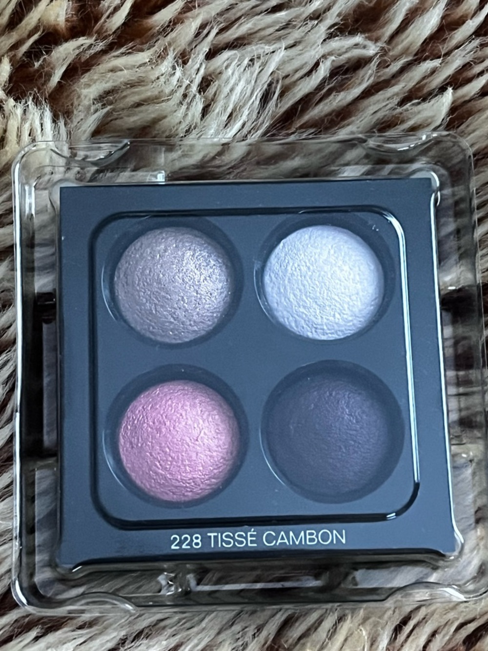 Chanel quadra eyeshadow tisse cambon 228 insert